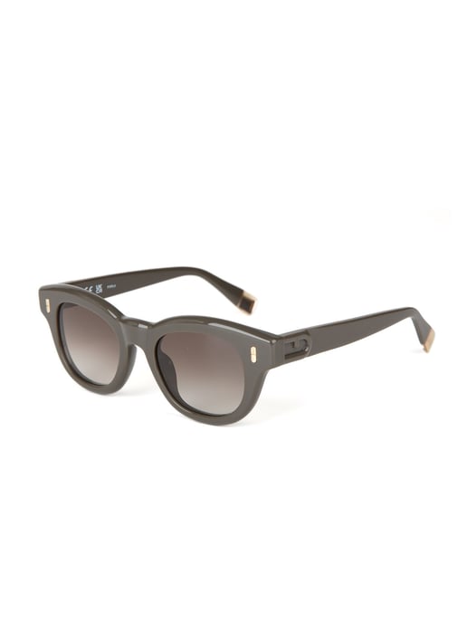 Furla Zonnebril Glanzend Khaki Groen - Image 1