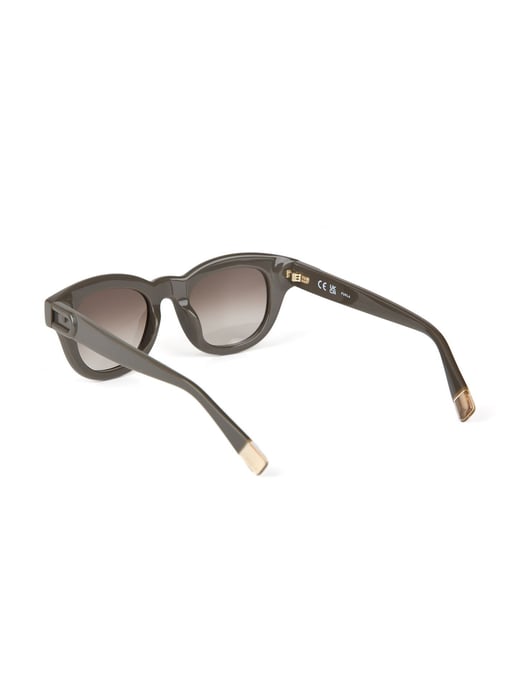 Furla Zonnebril Glanzend Khaki Groen - Image 3
