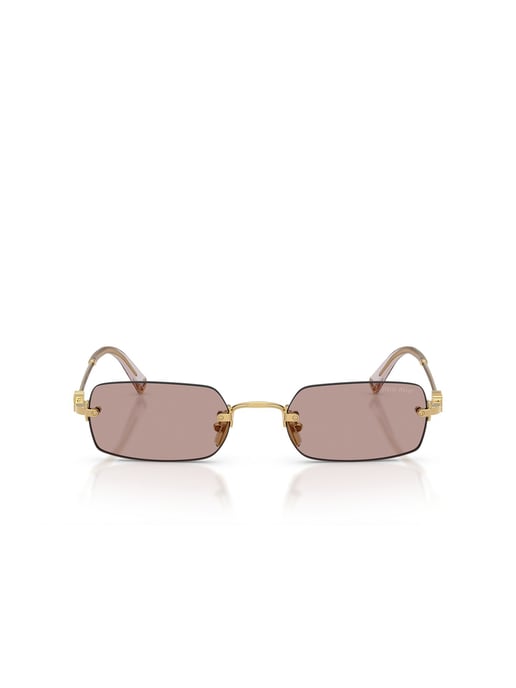 Miu Miu Solglasögon Lila/Guld - Image 2