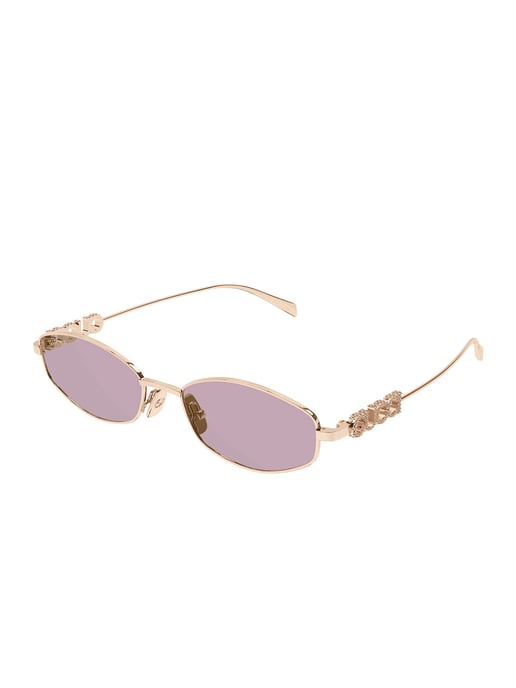 Gucci Sunglasses Gold/Violet - Image 1