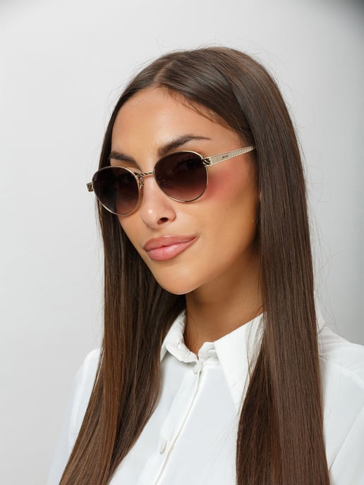 Just Cavalli Zonnebril Gepolijst Roze Goud - Image 4