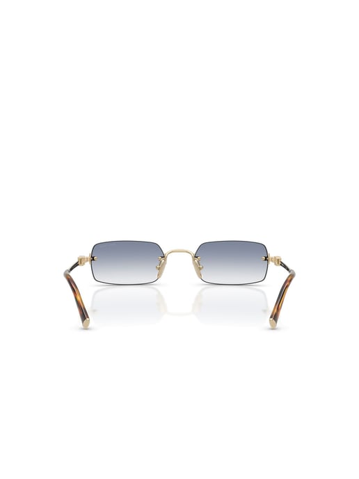Miu Miu Zonnebril Blauw/Goud - Image 4