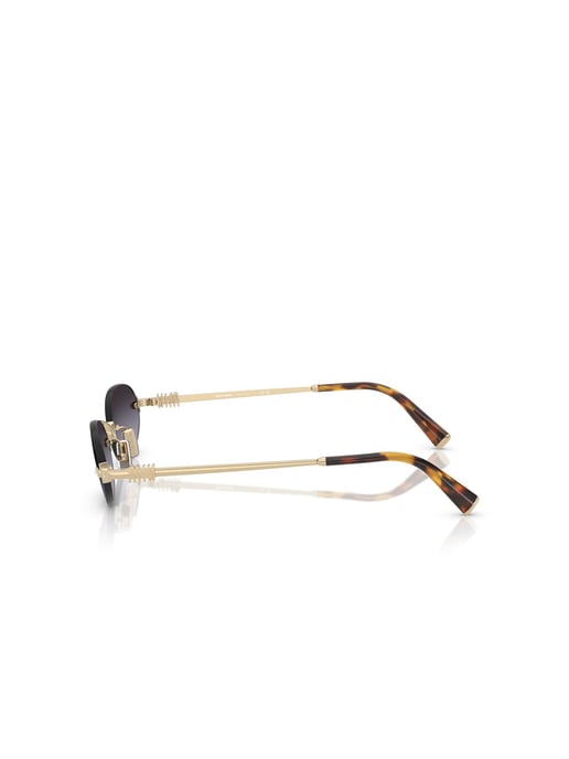 Miu Miu Sunglasses Grey/Gold - Image 3