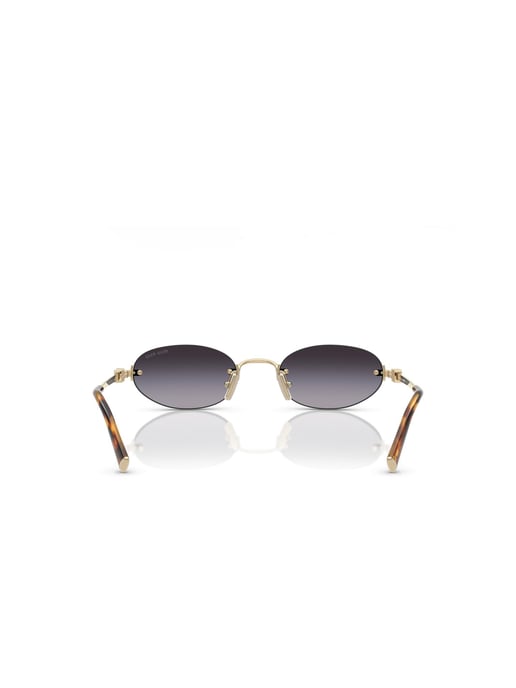 Miu Miu Sunglasses Grey/Gold - Image 4