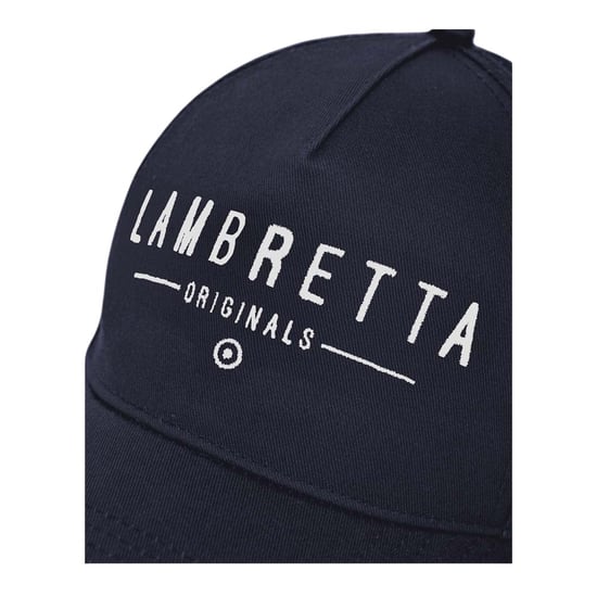 Lambretta Unisex Volwassen Originals Baseballcap (Marineblauw) - Image 3