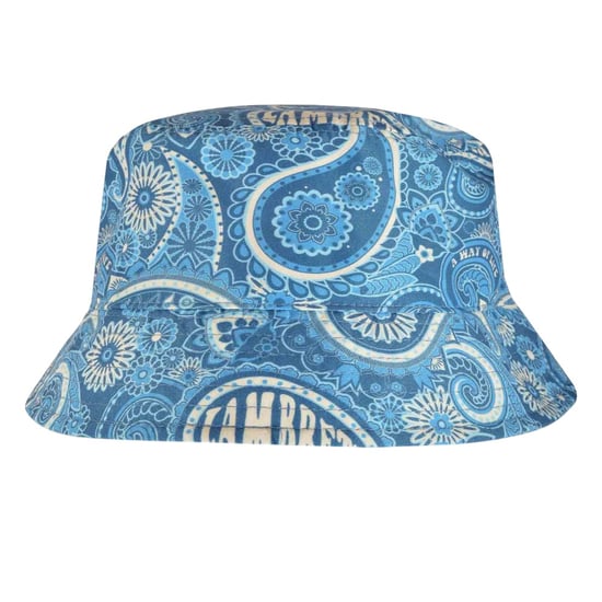 Lambretta Paisley Bucket Hat (Dark Blue) - Image 2