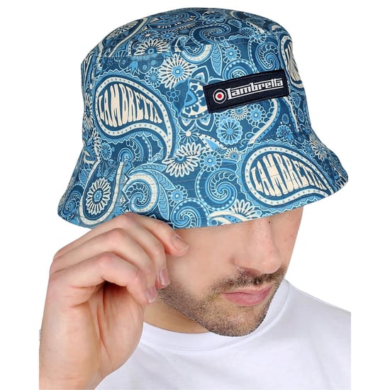 Lambretta Paisley Bucket Hat (Dark Blue) - Image 5