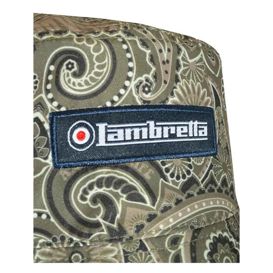 Lambretta Paisley Bucket Hat (Khaki Green) - Image 4