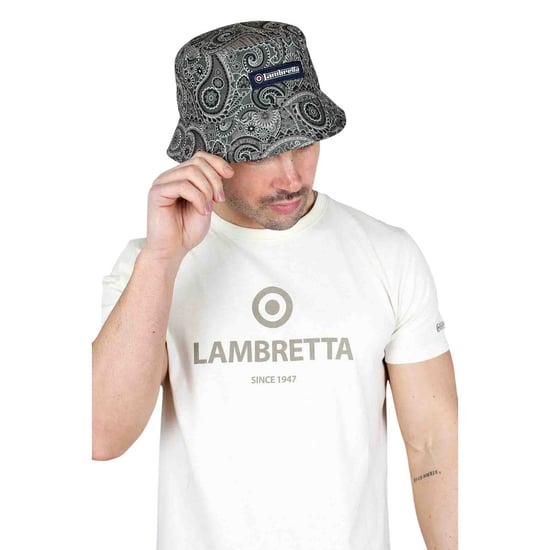 Lambretta Paisley Bucket Hat (Khaki Green) - Image 5