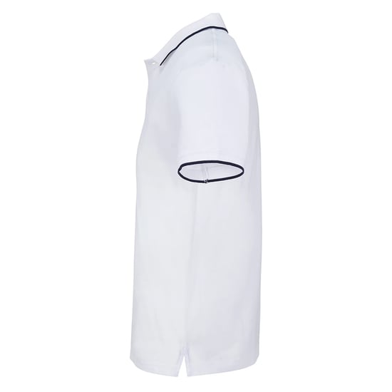 SOLS Volwassen Unisex Palermo Poloshirt (Witte/franse marine) - Image 3