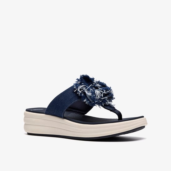 Drift Rose Navy Sandals - Image 4