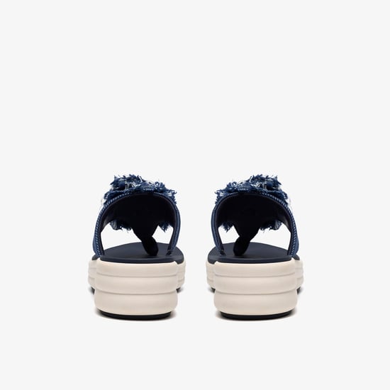 Drift Rose Navy Sandals - Image 5