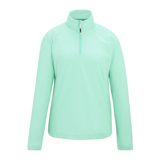 Regatta - Geweldige Outdoor Dames Montes Half Zip Fleece Top (Ijsgroen) - Image 1