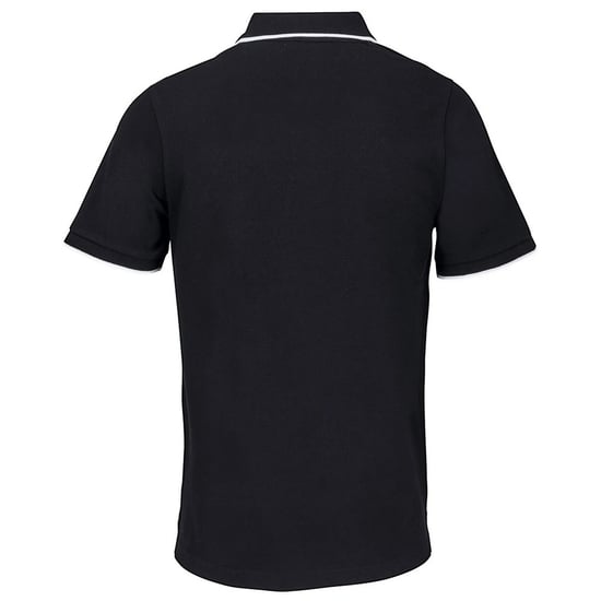 SOLS Volwassen Unisex Palermo Poloshirt (Zwart, Wit) - Image 2