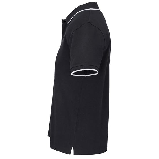 SOLS Volwassen Unisex Palermo Poloshirt (Zwart, Wit) - Image 3