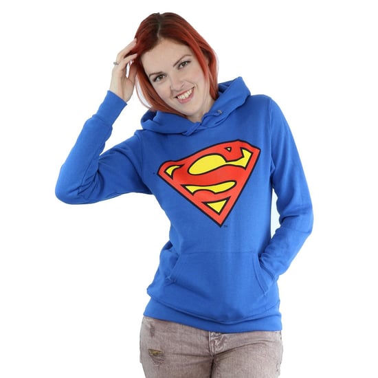 DC Comics Dames/Dames Superman Logo Hoodie (Koningsblauw) - Image 2