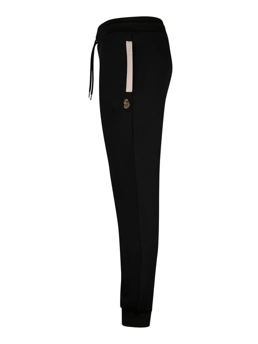 Luke 1977 Mens Francis Joggers in Black Dark Ecru - Image 5