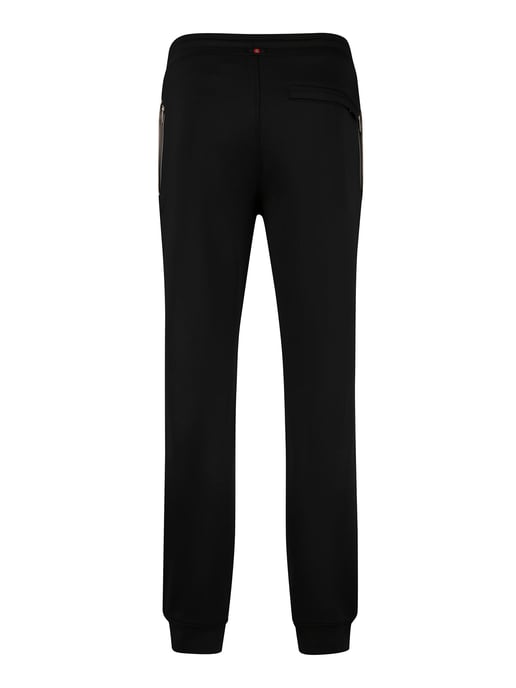 Luke 1977 Mens Francis Joggers in Black Dark Ecru - Image 6