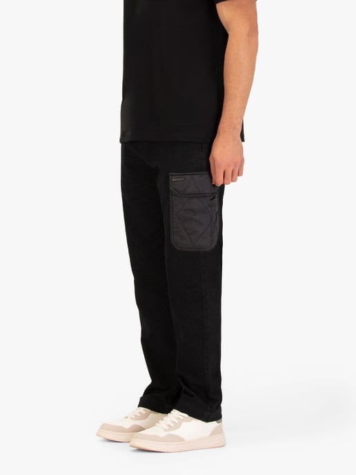 Luke 1977 Mens Continental Joggers in Black - Image 2