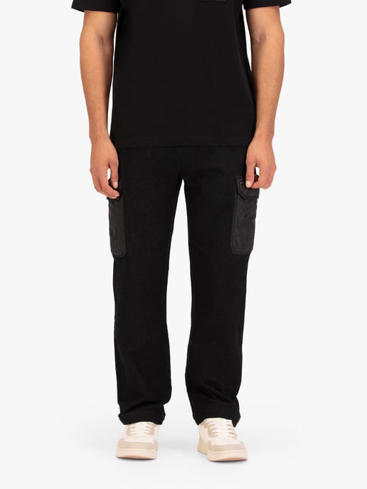 Luke 1977 Mens Continental Joggers in Black - Image 3