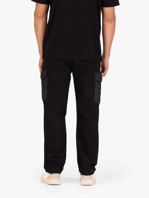 Luke 1977 Mens Continental Joggers in Black - Image 4