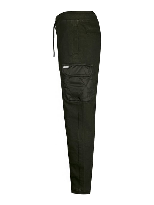 Luke 1977 Mens Continental Joggers in Dark Green - Image 5