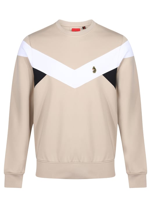 Luke 1977 Mens Hades Sweatshirt in Stone - Image 1