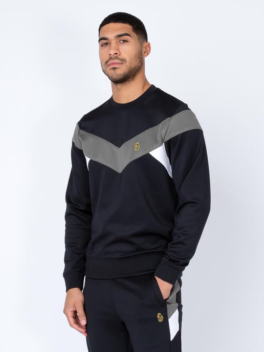 Luke 1977 Mens Hades Sweatshirt in Black - Image 2