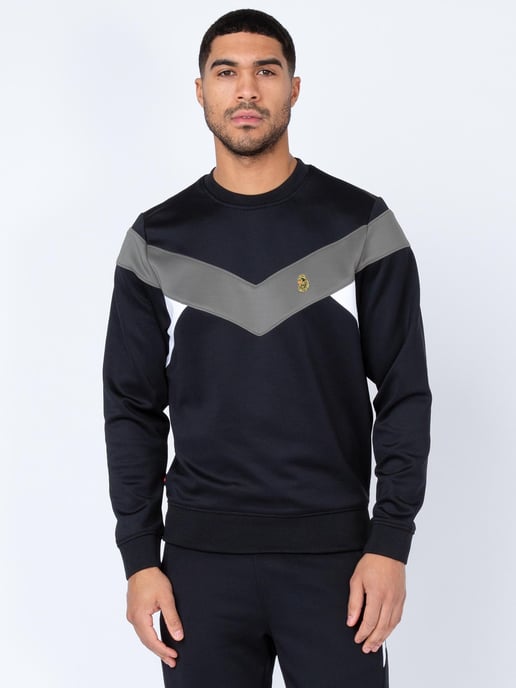 Luke 1977 Mens Hades Sweatshirt in Black - Image 3