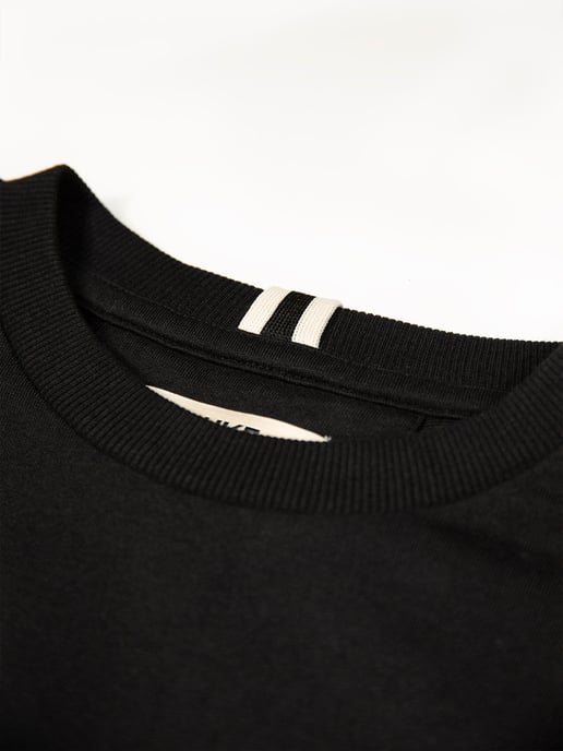 Luke 1977 Mens Conclusion Oversized Sweatshirt in Black - Image 6