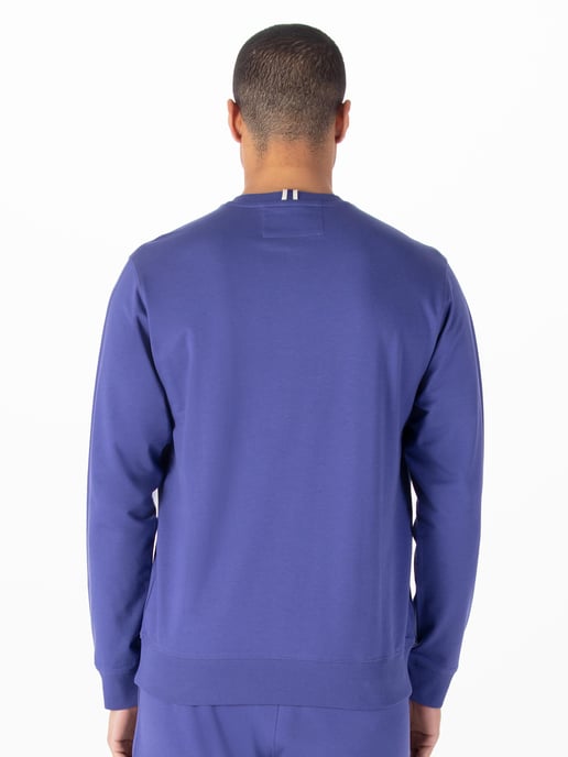 Luke 1977 Mens Conclusion Oversized Sweatshirt in Future Dusk - Image 4