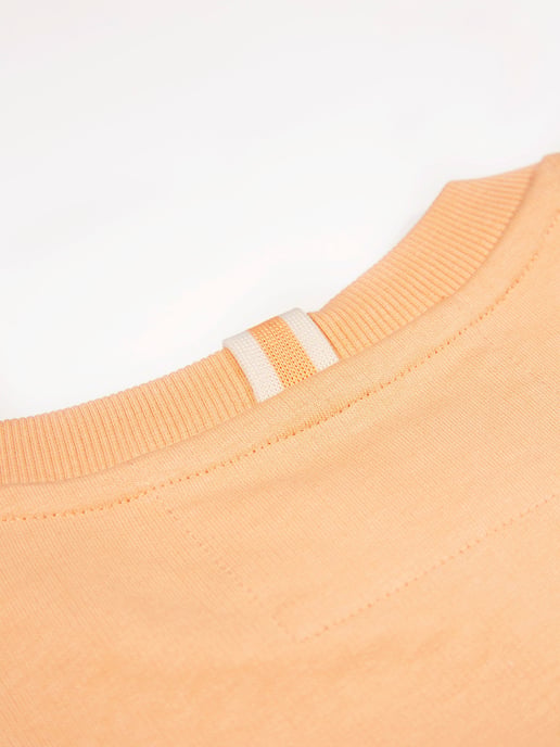 Luke 1977 Mens Conclusion Oversized Sweatshirt in Peach - Image 6