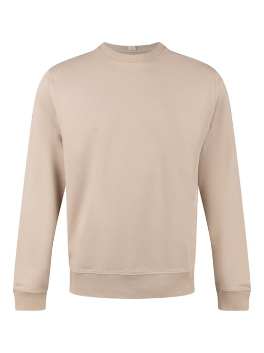 Luke 1977 Mens Conclusion Oversized Sweatshirt in Stone - Image 1