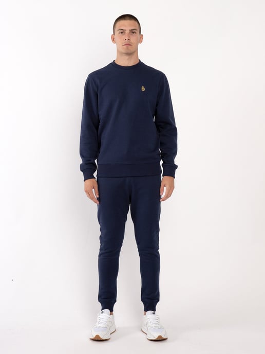 Luke 1977 Mens The Run Tracksuit in Navy B - Image 2
