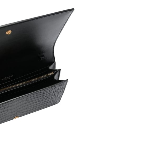 Saint Laurent Cassandre Croco-schoudertas - Image 3