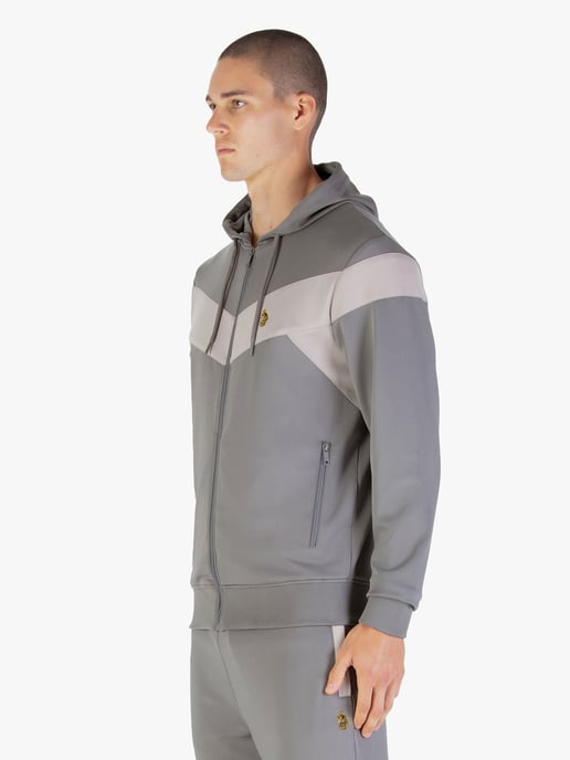 Luke 1977 Mens Baldur Hoodie in Concrete Cement - Image 3