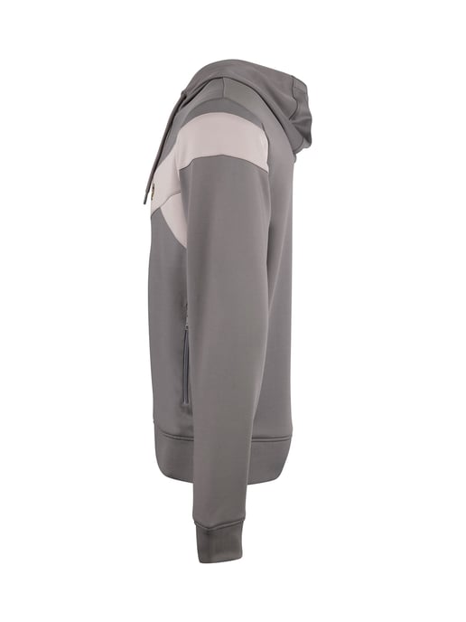 Luke 1977 Mens Baldur Hoodie in Concrete Cement - Image 5