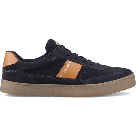 Base London Banksy Mens Casual Trainers Navy - Image 1