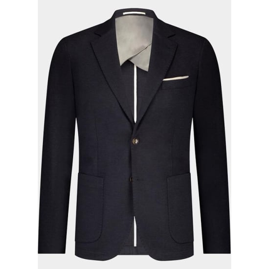 Bos Bright Blue Colbert mylo jersey jacket drop 8 253038my69bo/290 navy - Image 2