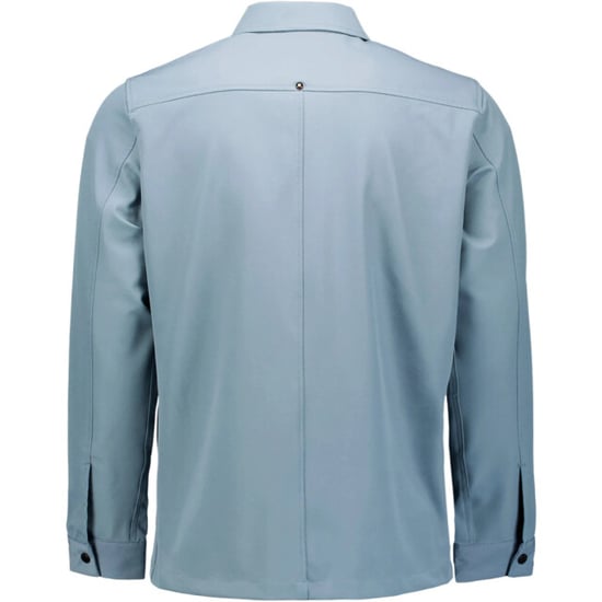 No Excess Overshirt full zipper stretch sedoc carbon blue - Image 6