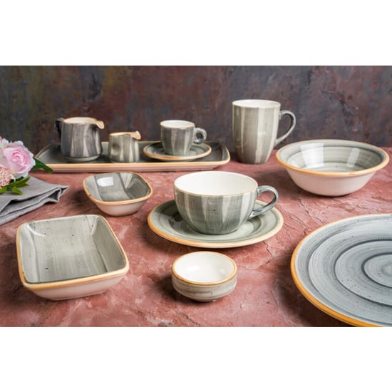 Bonna Serveerschaal aura space porselein 48x16 cm set van 2 - Image 1