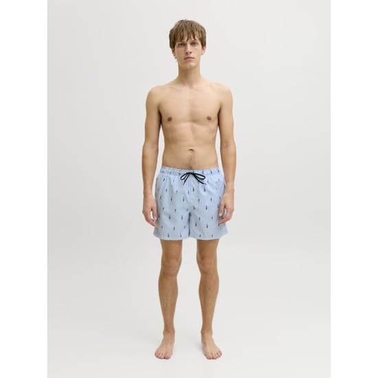 Jack & Jones Jj rebel heren zwemshort jrebhawaii gestreept/vis print - Image 2
