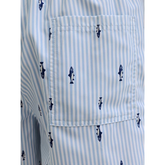 Jack & Jones Jj rebel heren zwemshort jrebhawaii gestreept/vis print - Image 4