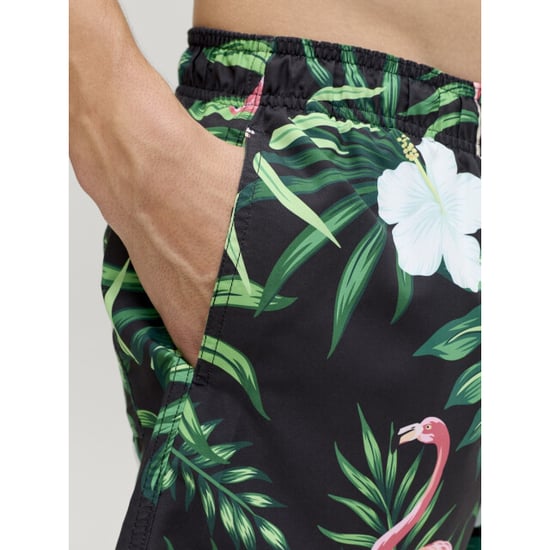 Jack & Jones Jj rebel heren zwemshort jrebhawaii gebloemde flamingo print - Image 5