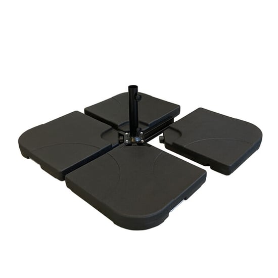 4gardenz ® combinatieset verzwaringsset met parasolvoet kruis vulbaar tot 80 kg - Image 6