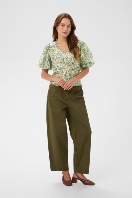 Blouse met korte mouwen RainieSZ Blouse met korte mouwen Fitted - Image 1