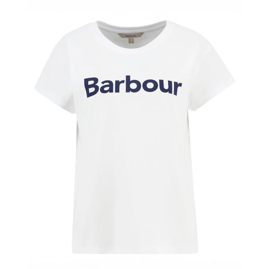 Barbour hartland t-shirt lts0717 wh11 white - Image 3