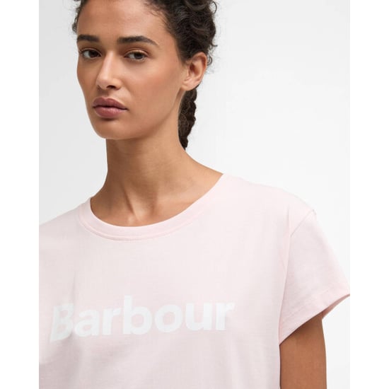 Barbour hartland t-shirt lts0717 pi37 pink - Image 2