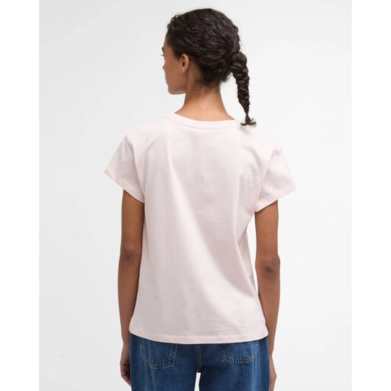 Barbour hartland t-shirt lts0717 pi37 pink - Image 4