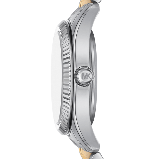 Michael Kors MK4865 Lexington Blauwe Wijzerplaat Dames Twee-Tonige Horloge - Image 3
